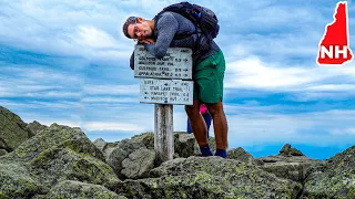 Hiking the “TERRIFYING” Air Line Trail to Mt Adams | NH48 | White Mountains NH