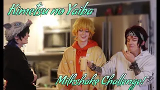 WE'RE BACK!!! | The Milkshake Challenge! | Kimetsu no Yaiba {Demon Slayer}