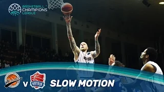 Best of Saratov v Kataja in slow motion! | Basketball Champions League