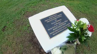 Plaque for children who drowned in Algiers