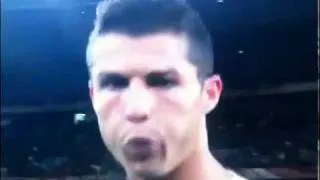 Cristiano Ronaldo Spits at cameraman?