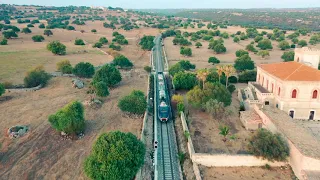 In volo sulla sicilia - drone dji  - #25 TAVV (Treni a vapore veloci)