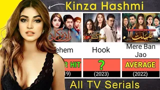 Kinza Hashmi All Super Hit , Hit , Average And Flop TV Serials