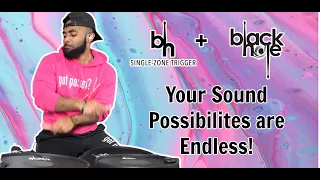 Your Sound Possibilities are Endless! #bhtriggers #rtomblackholes #drumtriggers