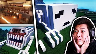 สร้างบ้านหนอนสะพาน (Minecraft)