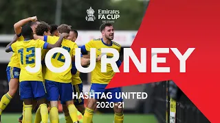 "RIP Headphone Users!" ⚠️ | Hashtag United's Dramatic Debut Season in the Emirates FA Cup | Journey