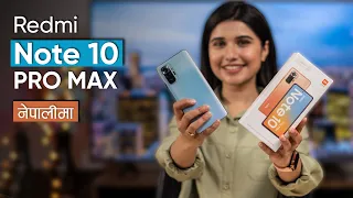 Redmi Note 10 Pro Max Review नेपालीमा