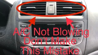 How To Fix Car AC (Not Blowing Air)(A/C Diagnosis)(Honda Accord 2003-2007)