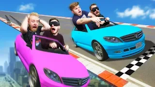 Blindfolded Stunt Racing Challenge! | GTA5