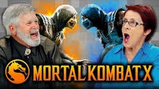 Elders React To Playing Mortal Kombat X
