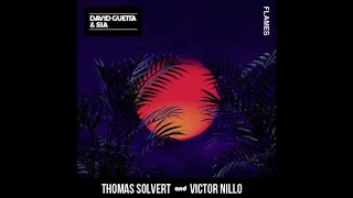 David Guetta feat. Sia - Flames (Thomas Solvert, Victor Nillo Remix) (Audio)