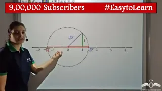 Irrationals on Number Line | Number System |  Class 9 | CBSE | NCERT | ICSE