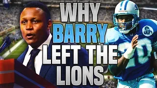 The REAL REASON Why Barry Sanders RETIRED Early