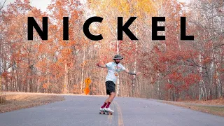 Riding the NICKEL BOARD | Carving, Pumping, and Cruising