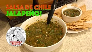 Salsa de Chile Jalapeño - Jalapeño Hot Sauce!