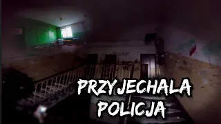 PRZYJECHAŁA POLICJA PODCZAS URBEXU-opuszczony blok z mieszkaniami socjalnymi