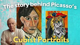 The Amazing Story Behind Picasso’s Cubist Portraits | 1 Minute Crash Course