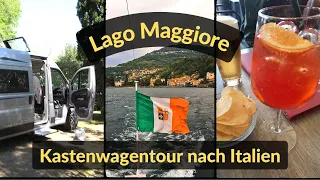 Mit dem Wohnmobil zum Lago Maggiore | Cannobio Markt | Camping Riviera Reisebericht | [4K]