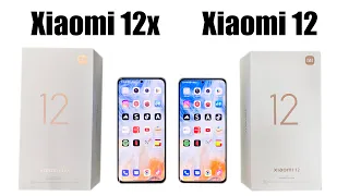 Xiaomi 12 vs Xiaomi 12X SPEED TEST + THROTTLING TEST