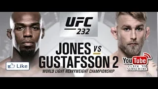 UFC 232: Jones vs. Gustafsson 2 | EA SPORTS UFC 3 Simulation | 4K-ps4