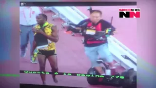 This cameraman did to Bolt what Gatlin couldn't - VIDEO