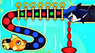 Save the fish Game / Max levels 9878 / pull the pin Game / satisfying mobile Game / walkthrough