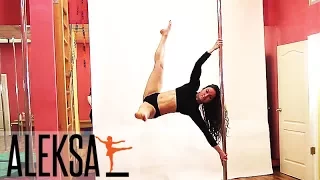 Спортивный танец на пилоне - Pole Dance (Пол Дэнс), Pole Sport. Тренер Aleksa Studio Татьяна Батлер.