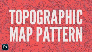 How To Create Topographic Map Patterns in Photoshop
