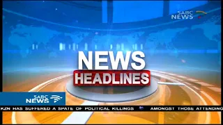 SABCNews headlines @15h00 | 16 September 2017