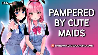 ASMR GF Roleplay Maid Taking Care of You | Sleep Aid | Comfort | Girlfriend RP Cuddles F4A F4M F4F