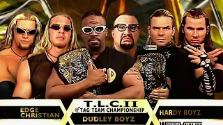 FULL MATCH: WrestleMania XVII - TLC II | Hardy Boys v Dudley Boys v Edge & Christian (WWE 2K23 SIM)