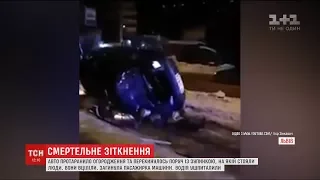 У Львові загинула пасажирка авто, яке викинуло на зупинку громадського транспорту