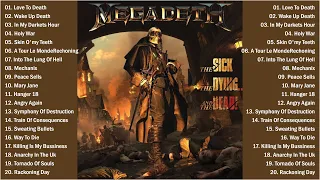 Best Of Megadeth - Greatest Hits full Album 2022