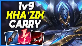 HOW TO 1V9 AS AN ASSASIN JG | Khazix Jungle Guide & Gameplay | League of Legends