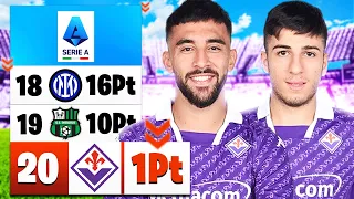 HO DISTRUTTO e poi RICOSTRUITO LA FIORENTINA SU FC 24!