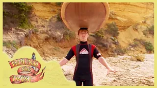 BOO! A ghost teaches Pete to Surf | Round The Twist Clip