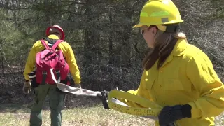 Wildland Fire Tools: Hose Lay - Rhode Island Forest Fire Program