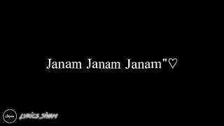 Janam Janam Janam Song Black Screen Status Video || Black Screen Status Video || Hindi Song