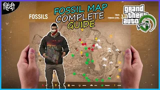 GTAV Grand RP FOSSILS MAP Complete Guide🔥😍| GTA GRAND RP