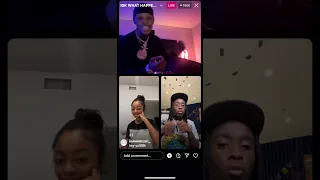 KAI CENAT SPEED DATES SKAI JACKSON ON INSTAGRAM LIVE