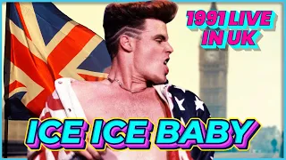 Vanilla Ice | Ice Ice Baby | Live in UK | 1991