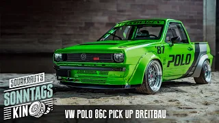 Heftiges UNIKAT! VW Polo 86c Pick up Breitbau  | G40 Turbo | Sourkrauts Sonntagskino