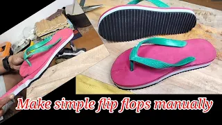 Make simple flip-flops manually