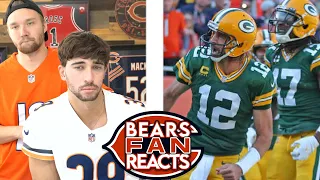 BEARS VS PACKERS (Live Reaction) - "I Still Own You" - Aaron Rodgers