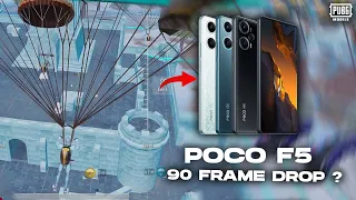 CARA MENGATASI FRAME DROP 90 FPS DI POCO F5 2024 | POCO F5 PUBG TEST