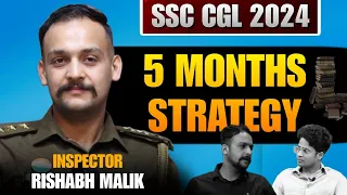 SSC CGL 2024 | 5 MONTHS Plan to Crack CGL 2024🔥