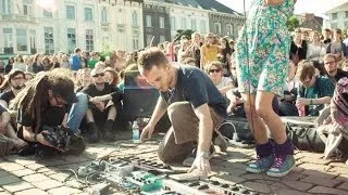 Dub FX feat. Flower Fairy - Full Street Performence live in Gent Belgium