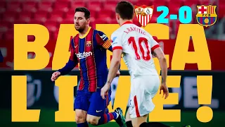 ⚽ BARÇA LIVE | SEVILLA 2-0 BARÇA | Warm up & Match Center | COPA DEL REY SEMI-FINAL 🏆