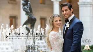 Denise + Mitchell ~ Magical Fall Boston Public Library Wedding