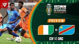 🔴 COTE D'IVOIRE vs DR CONGO - Africa Cup of Nations 2023 Semi-Finals Preview✅️ Highlights❎️